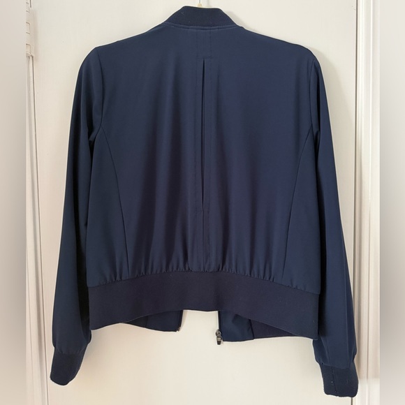 Banana Republic Navy Bomber Jacket, Size XS - Picture 2 of 7